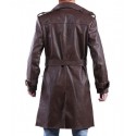 Rorschach Watchmen Leather Coat