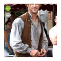 In The Heart of The Sea Owen Chase Brown Vest