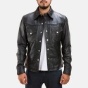 Ranchson Black Leather Jacket