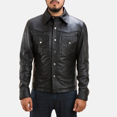 Ranchson Black Leather Jacket