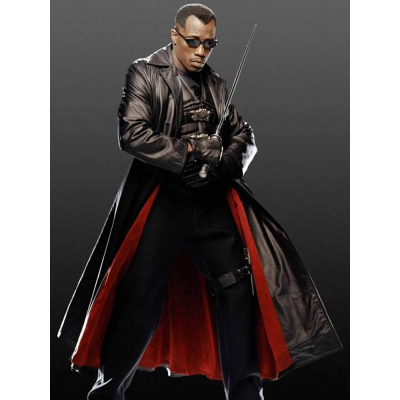 Wesley Snipes Blade Trench Coat