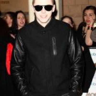 Professor Green Black Bomber Jacket For Men