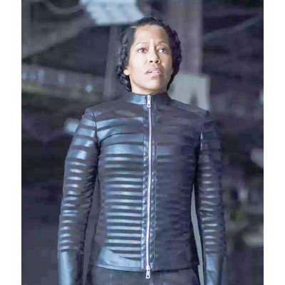 Regina King Watchmen Angela Abar Leather Jacket