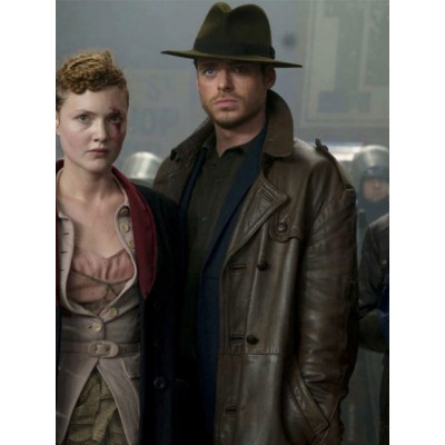 Richard Madden Electric Dreams Trench Leather Coat