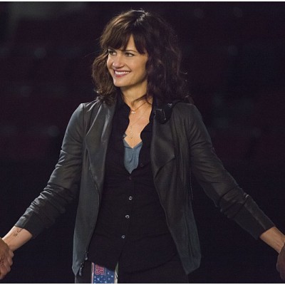 Roadies Shelli Carla Gugino leather Jacket