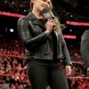 Ronda Rousey Biker Leather Jacket