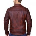 Rustic Vintage Motorcycle leather Jacket