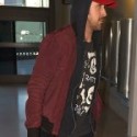 Ryan Gosling Hooded Suede Leather Jacket