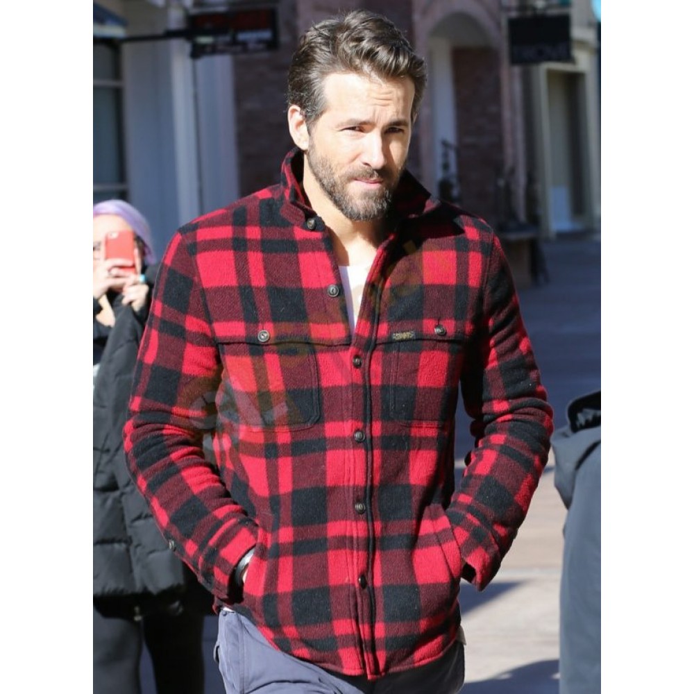 Ryan Reynolds Flannel Jacket