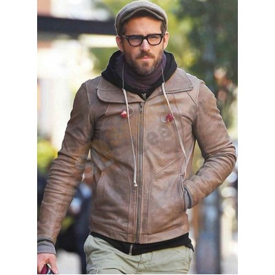 Ryan Reynolds light Brown Jacket