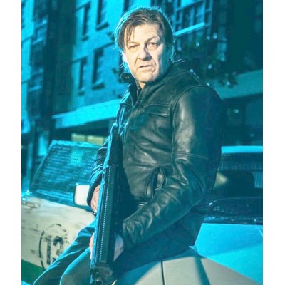 Sean Bean Curfew The General Leather Jacket