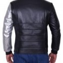 Sebastian Stan Silver Sleeve Jacket