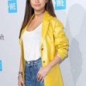 Selena Gomez Yellow Trench Coat