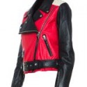 Singer Demi Lovato Leather Jacket