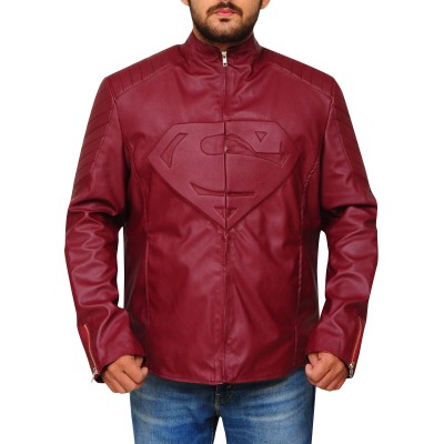 Smallville Superman Maroon Jacket