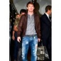 Soccer Forward Player Lionel Messi Leather Jacket