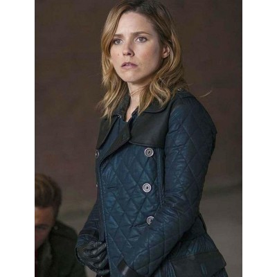 Sophia Bush Chicago PD Double Breasted Coat