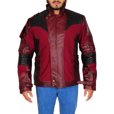 Star Lord Chris Pratt Leather Jacket