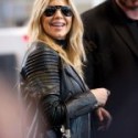 Stylish Singer Fergie leather Jacket