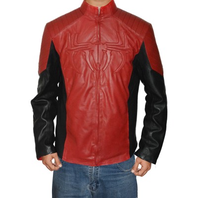 Superhero SpiderMan Leather Jacket