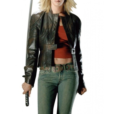 The Bride Kill Bill Uma Thurman Leather Jacket