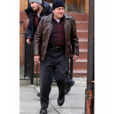 The Irishman Robert De Niro Leather Jacket