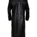 The Matrix Laurence Fishburne Alligator Coat