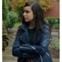 The Perfectionists Sofia Carson Leather Jacket