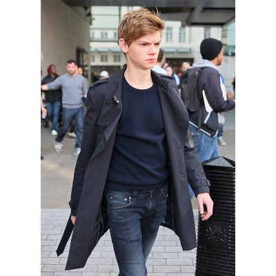 Thomas Brodie Sangster Stylish Coat