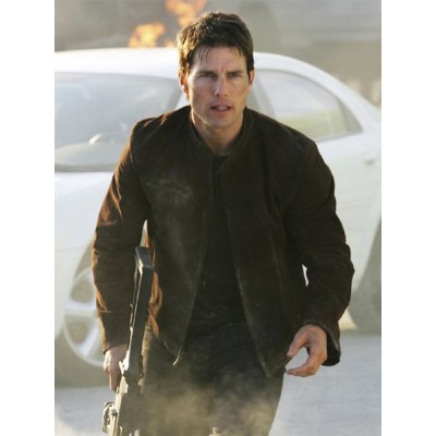 Tom Cruise Mission Impossible Suede Jacket
