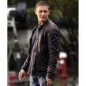 Tuck Henson This Means War Tom Hardy Black Leather Jacket