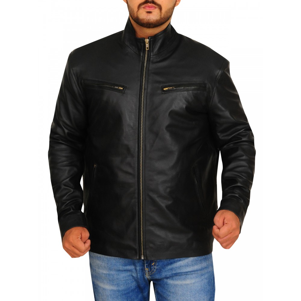 Vin Diesel Furious 8 Dom Leather Jacket