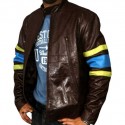 Wolverine X Men 3 The Last Stand Brown Leather Jacket