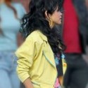 X-Men Jubilee Lana Condor Yellow leather Jacket