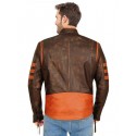 X-Men Origins Wolverine Brown Leather Jacket